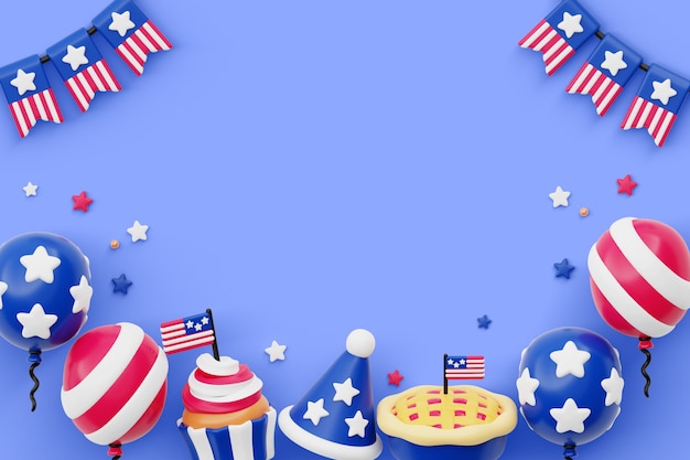 usa still life background