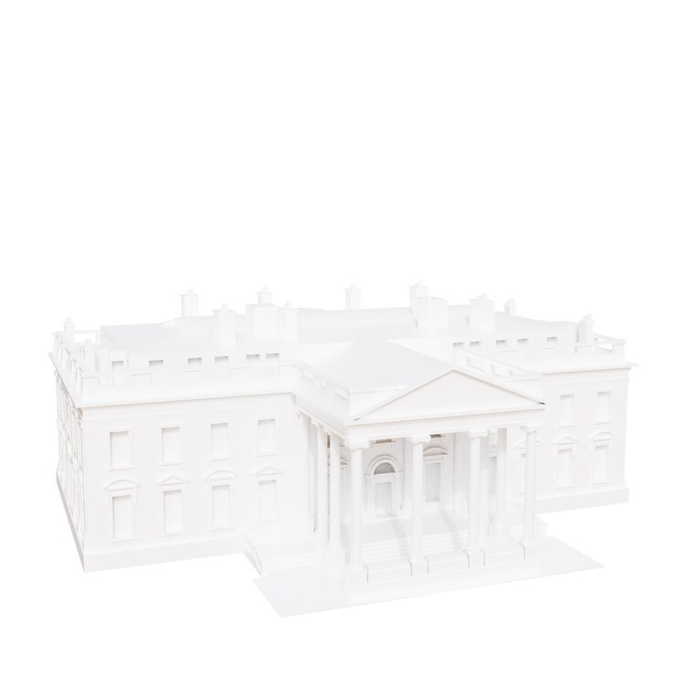 PSD традиционная 3d-иллюстрация сша