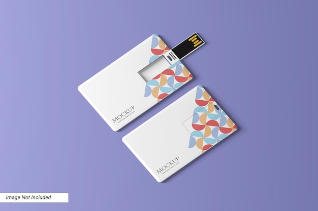 USB Card Mockup