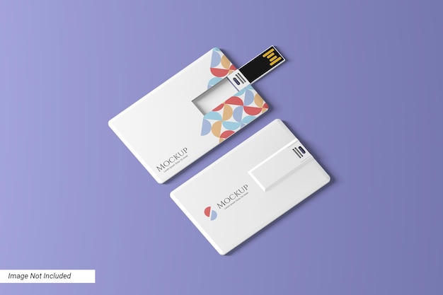 USB Card Mockup