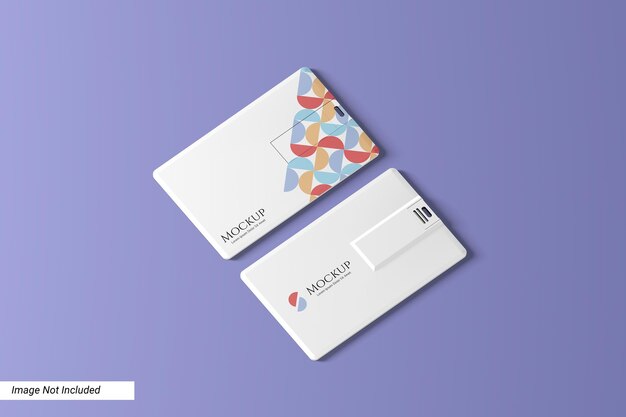 USB Card Mockup