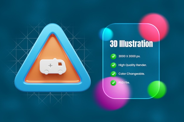 user interface 3d icon illustration or user interface web and apps icon