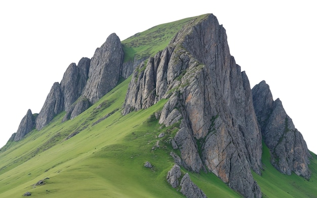 Utsikt over naturfjellandskap