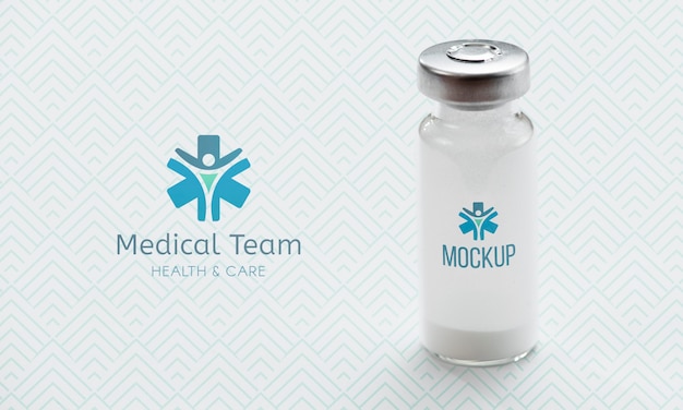 PSD vaccine vial mock-up