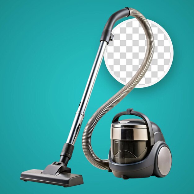 PSD vacuum cleaner isolated on transparent background