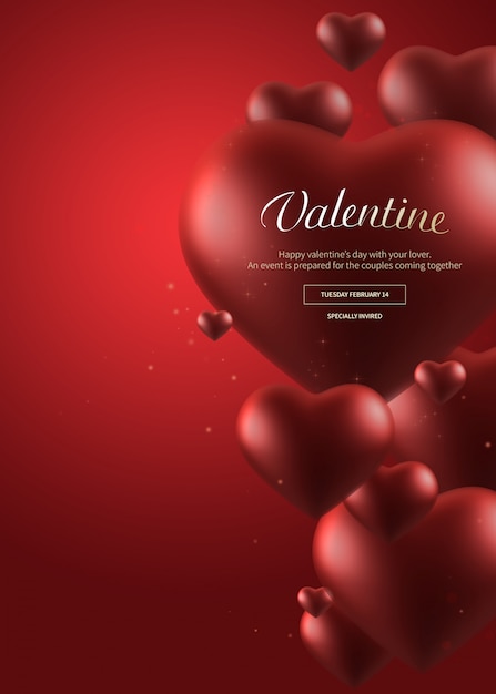 PSD banner di san valentino