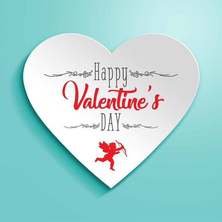 PSD valentine day love beautiful sticker
