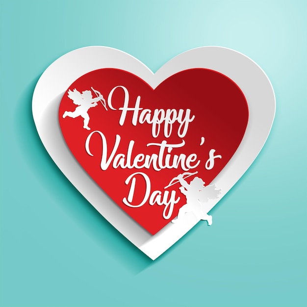 PSD valentine day love beautiful sticker