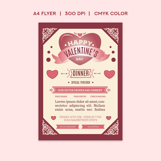 Valentine Party Flyer
