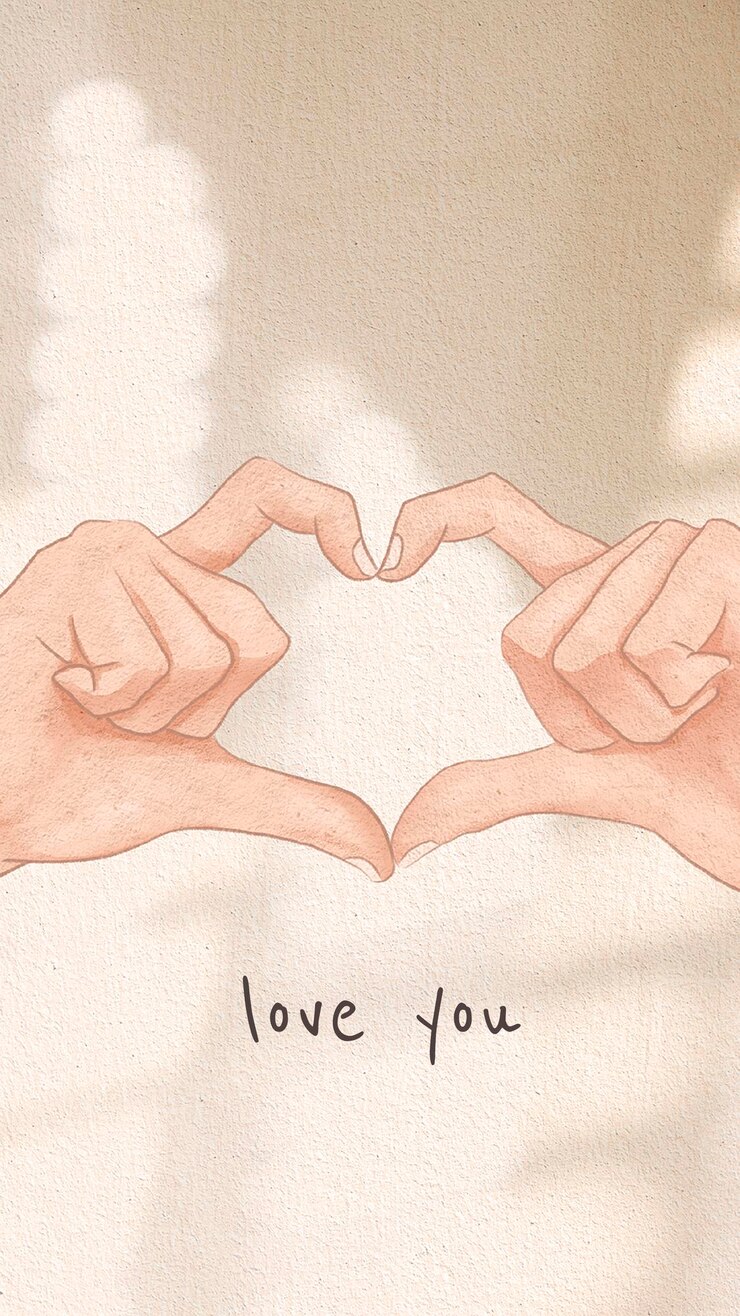 PSD バレンタインデーの編集可能なテンプレートpsdlove you mobile lockscreen