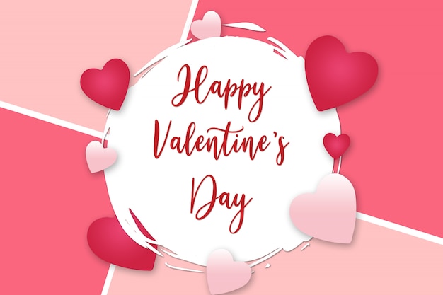 PSD valentine's day background