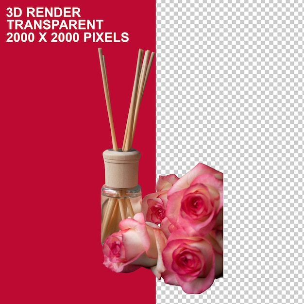 PSD valentine's day flowers