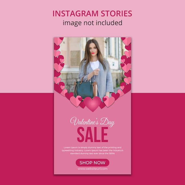 Valentine's day instagram stories