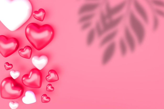 valentine wallpaper shadow overlay pink color