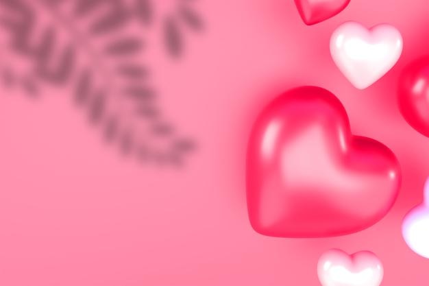 PSD valentine wallpaper shadow overlay pink color