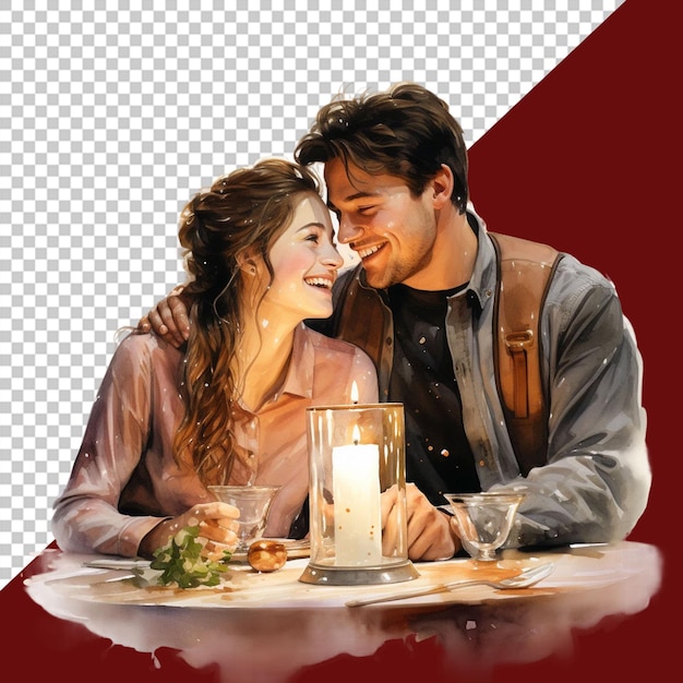 PSD illustrazione png delle celebrazioni di san valentino