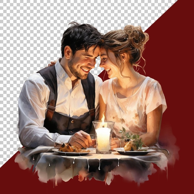 PSD illustrazione png delle celebrazioni di san valentino