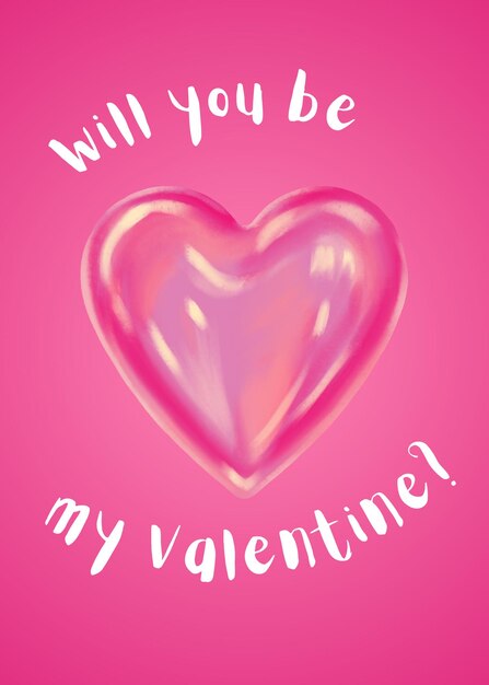 PSD valentines cards