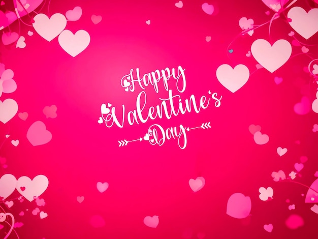 PSD valentines day background