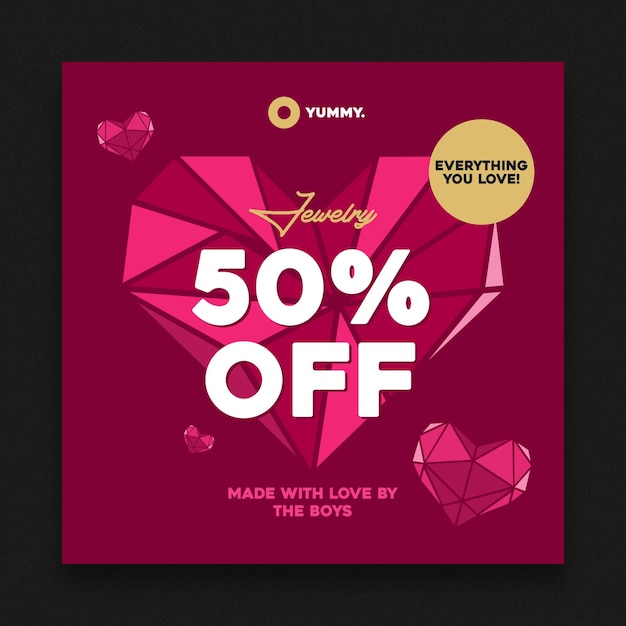 Valentines Day Instagram Post