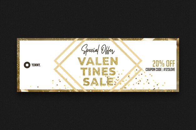 PSD valentines day website slider