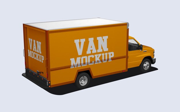 van mockup