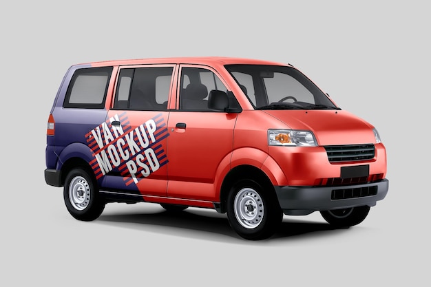 van mockup