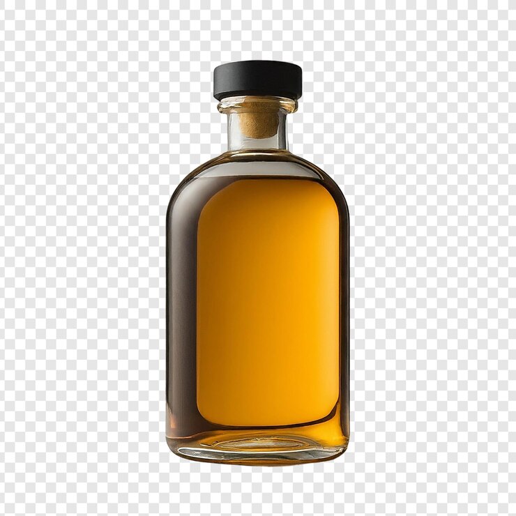 PSD 투명한 배경에 분리 된 에센스 오일과 함께 바닐라 꽃 png psd