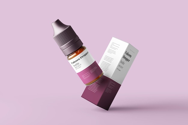 Vape Juice Unicorn-druppelflesmodel