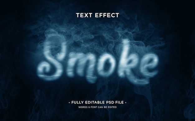 PSD vape text effect