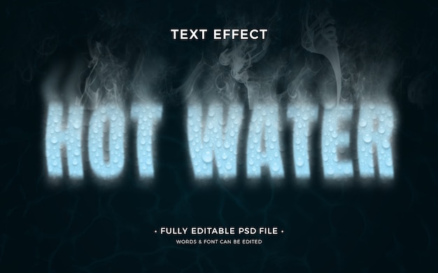 PSD vape text effect