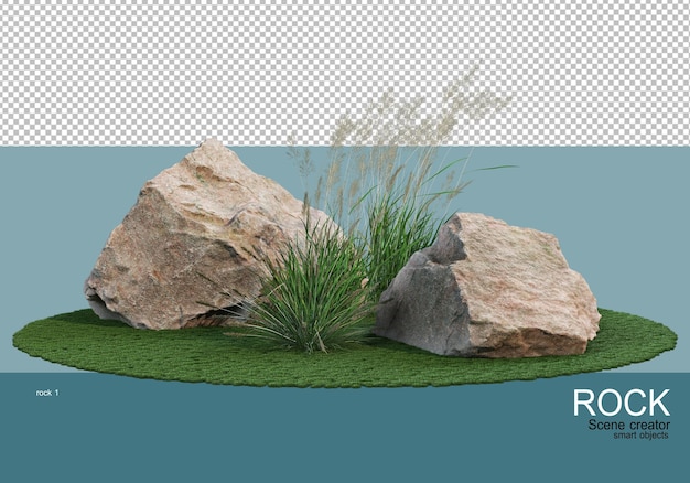Различные камни и травы