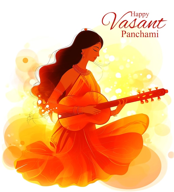 PSD banner di vasant panchami