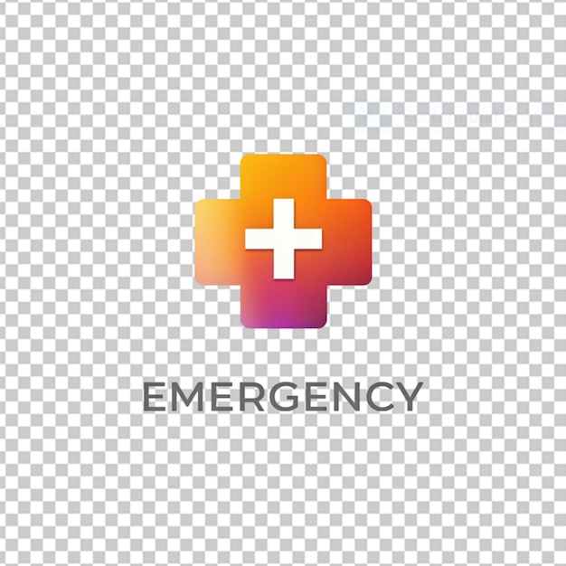 PSD illustrazione vettoriale del simbolo di emergenza medica vettoriale