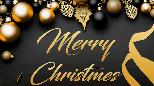 Vector merry christmas wallpaper design