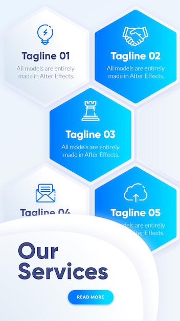 Vector professional steps infographic