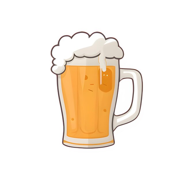 PSD vector van het bierglas