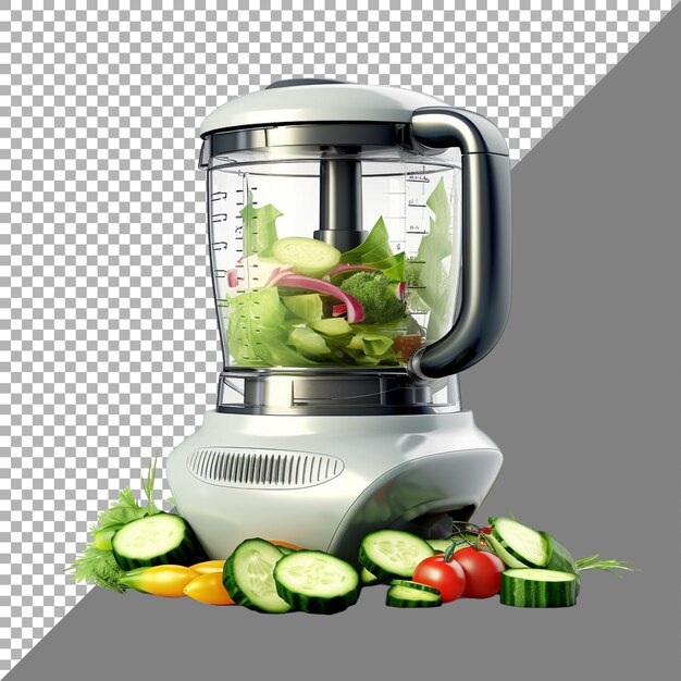 PSD vegetable chopper against transparent background ai generated