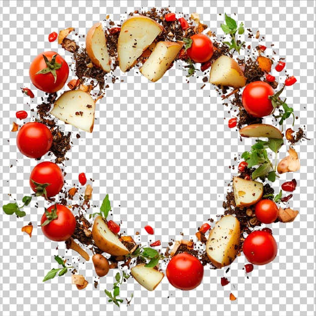 Vegetable Salad Colorful Fresh Salad on wight background