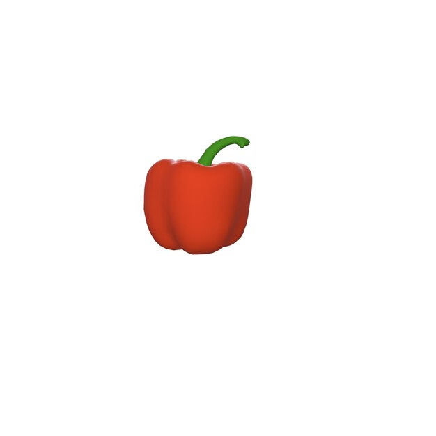 Vegetables 3d illustration