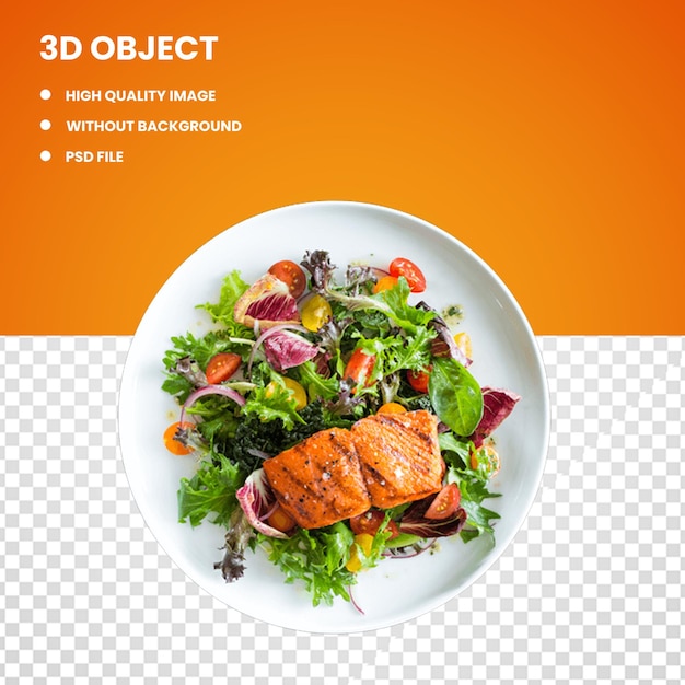 vegetables salad in plate