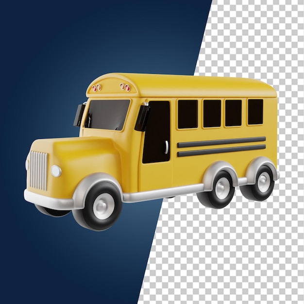 PSD vehicle 3d icons render clipart