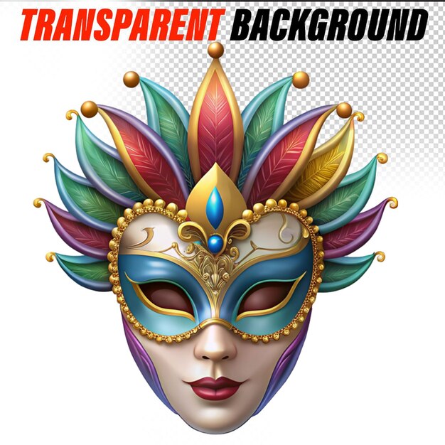 PSD venetian mask