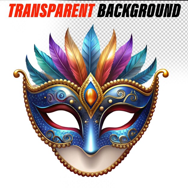 PSD venetian mask