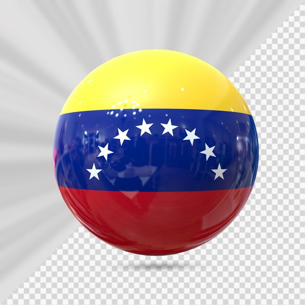 PSD icona della bandiera venezuelana