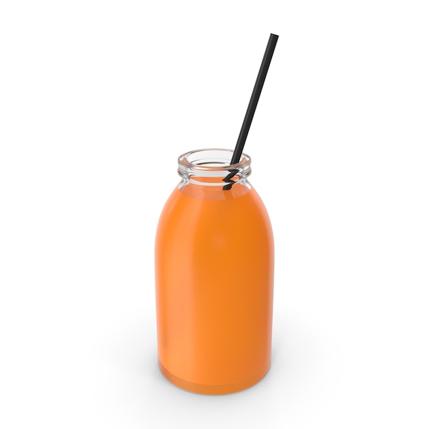 Verfrissende fles sinaasappelsap