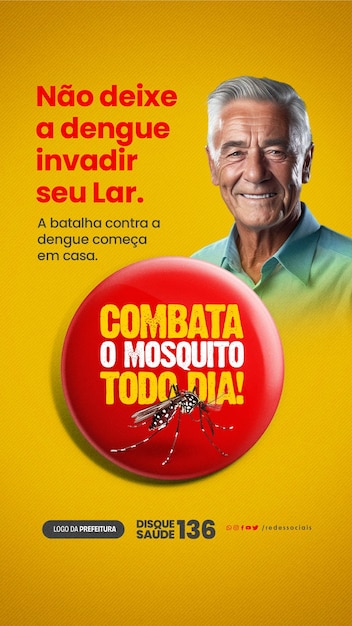 PSD verhaal combata o mosquito todo dia