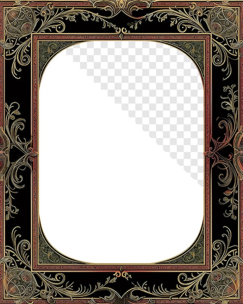 Verlichte tekst, randclipart, doorzichtige achtergrond