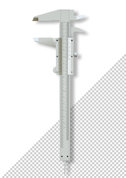 Vernier remklauw mockup