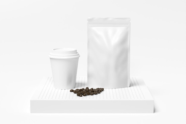 verpakking van koffiepoonch